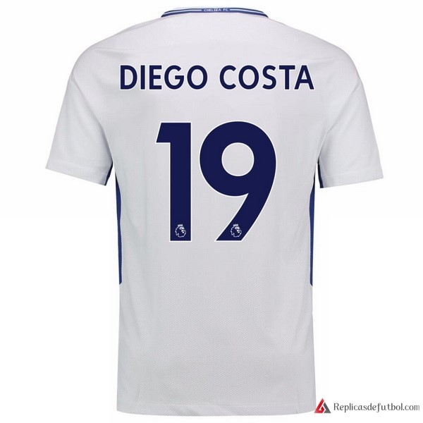 Camiseta Chelsea Segunda equipación Diego Costa 2017-2018